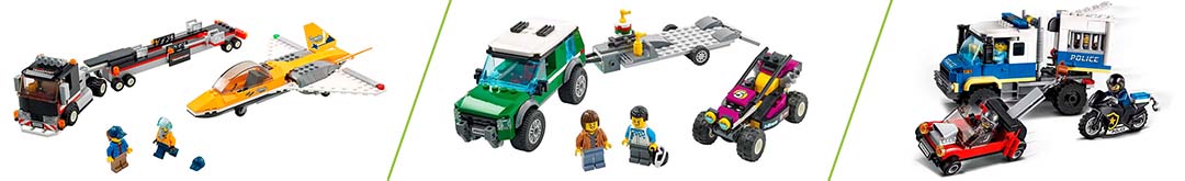 Tranportes por carretera de Lego